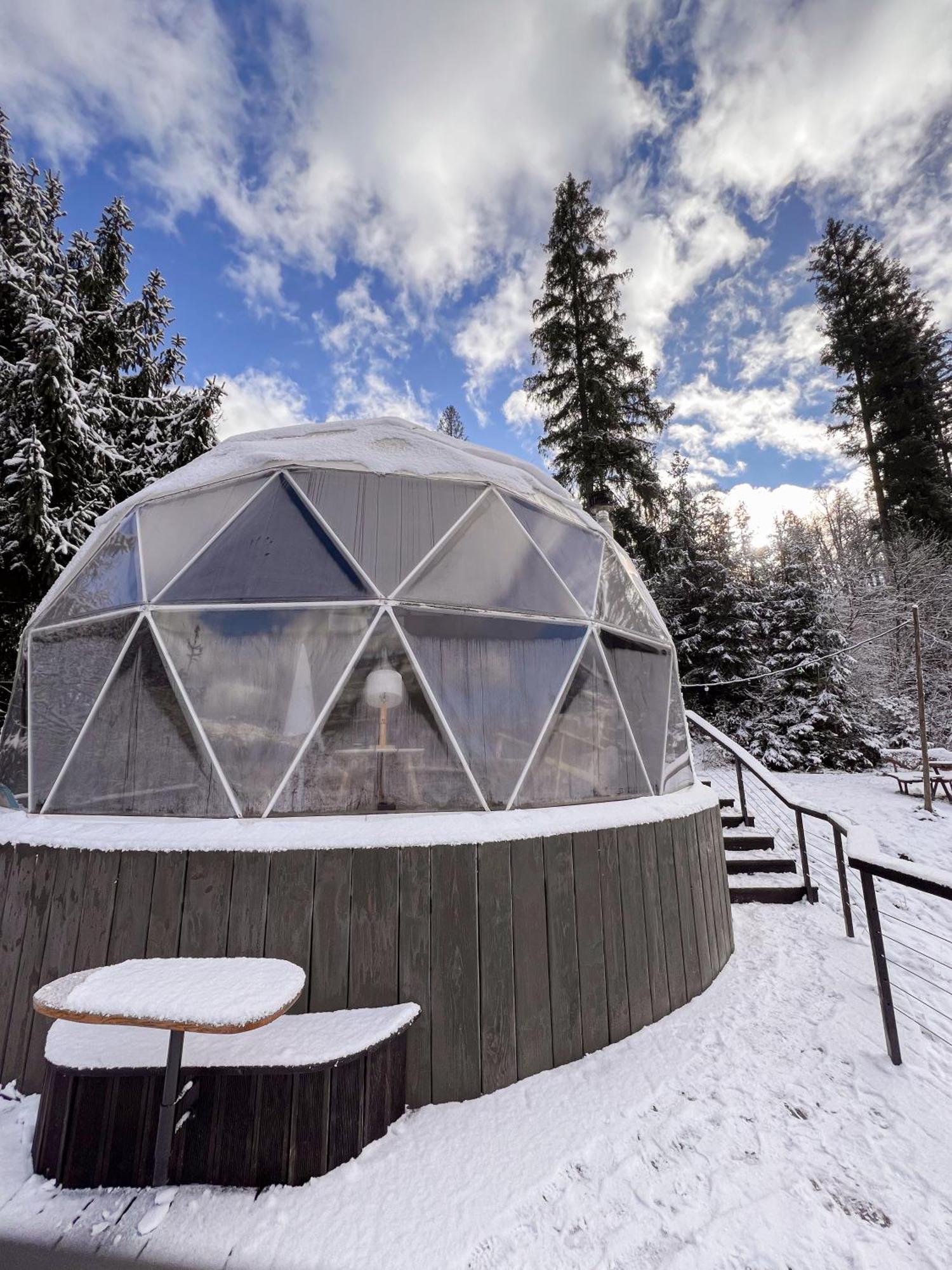 Hotel Slavskoglamping Slavske Exterior foto